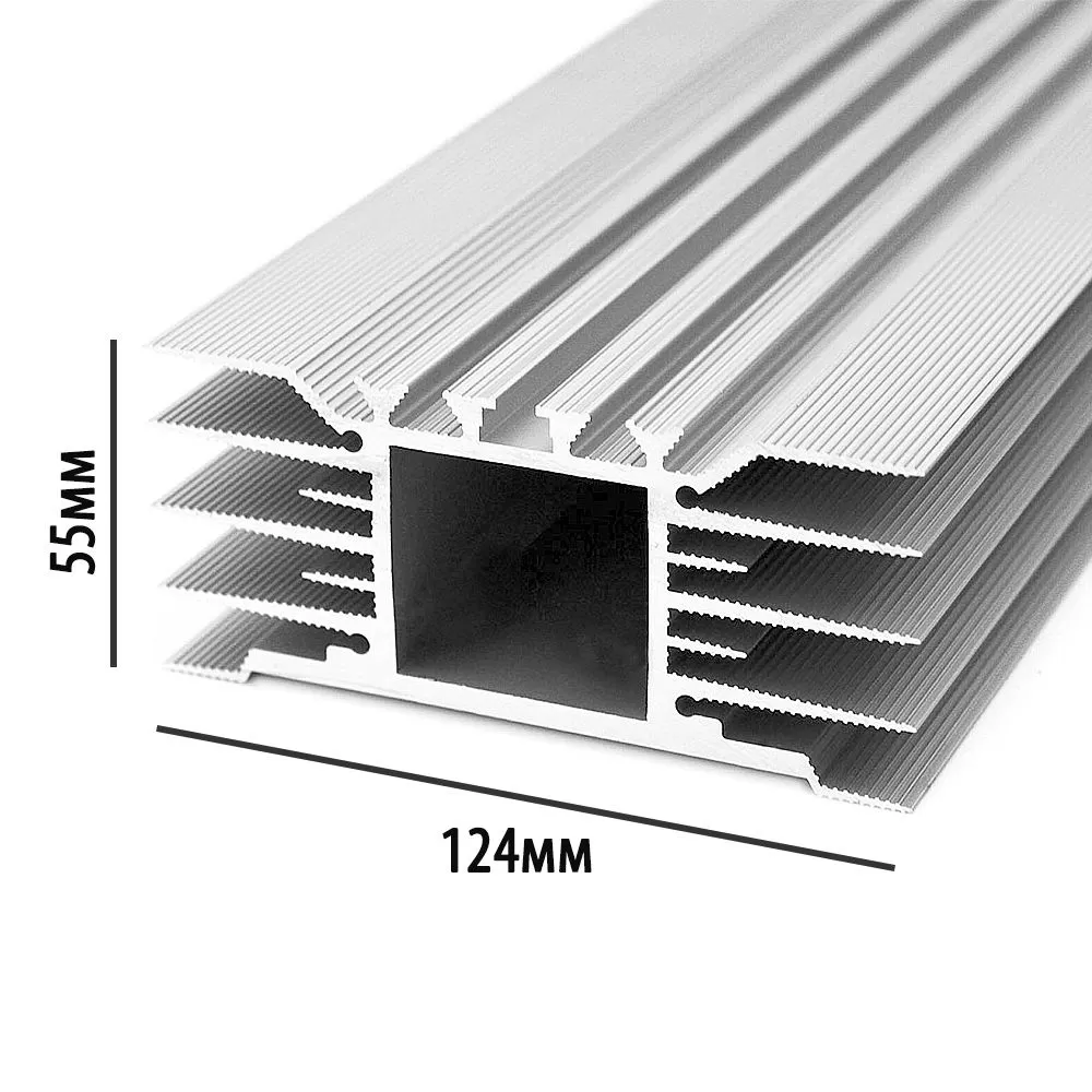 Алюминиевый радиатор охлаждения для электроники — купить ребристые радиаторы в Москве, СПб | Цены