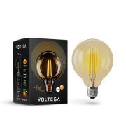 Лампочка Voltega 7084 Globe 6 W 2800 K Тонированный цоколь E27
