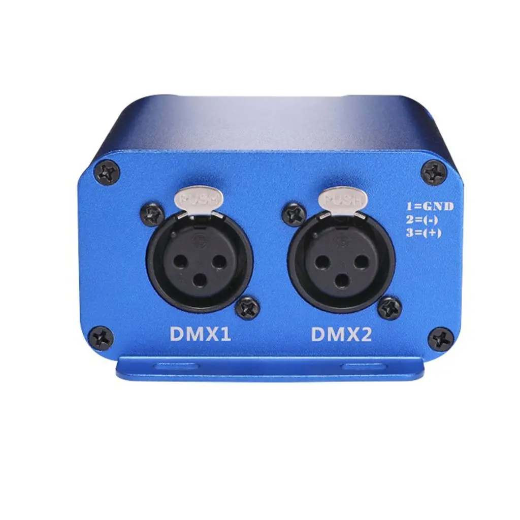 Контроллер Artnet в DMX 1024 канала. (2x512ch, XLR 3pin, 220V, БП